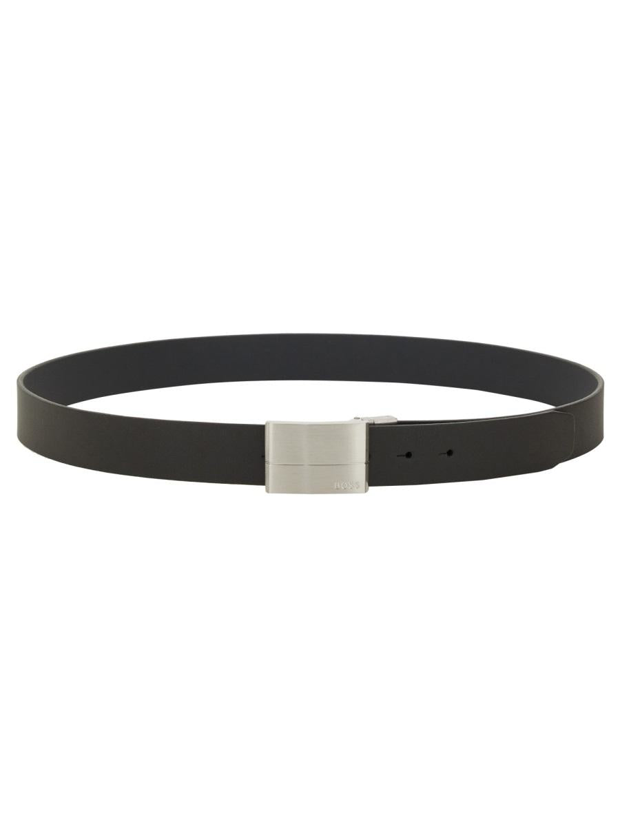 Boss Reversible Leather Belt