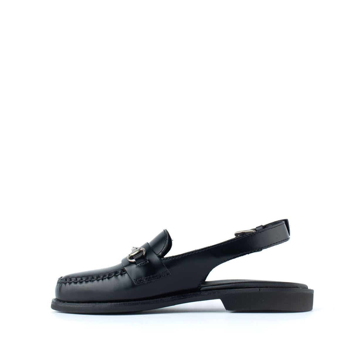 Sebago Sandalwood Joe Buckle Black