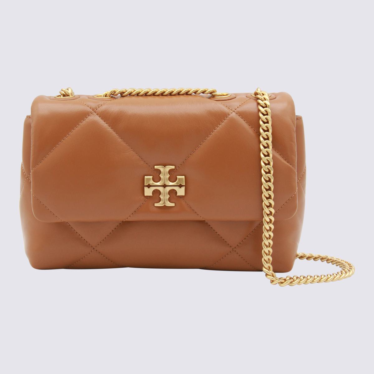 Tory Burch Brown Leather Shoulder Bag