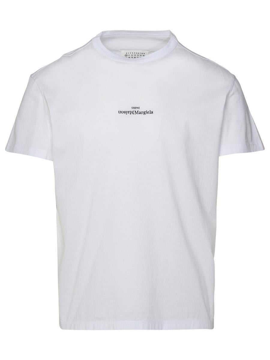 Maison Margiela White Cotton T-Shirt