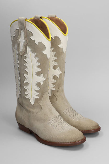 Gisel Moire Kansas Texan Boots