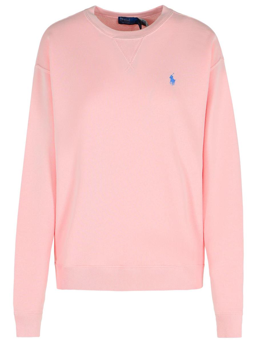 Polo Ralph Lauren Pink Cotton Blend Sweatshirt