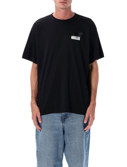 MM6 Maison Margiela Trompe L'Oeil Printed Cotton T-Shirt