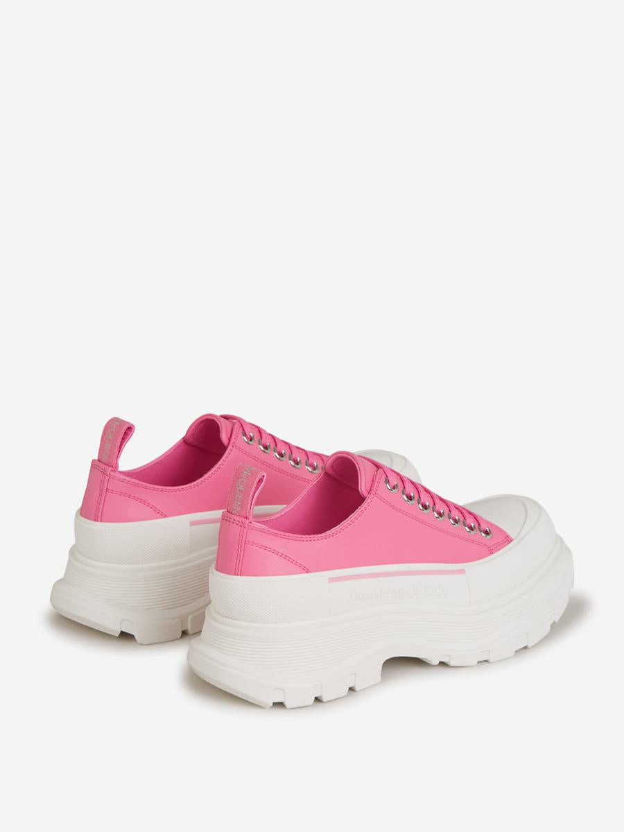 Alexander McQueen Smooth Leather Sneakers