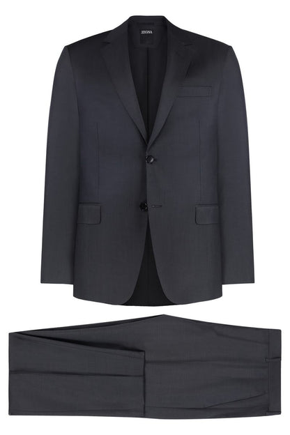 Zegna Wool Blend Two-Piece Suit