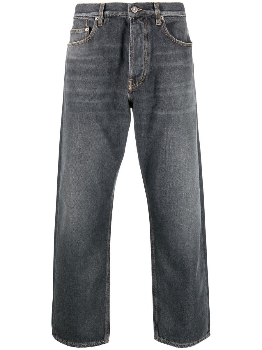 Golden Goose Golden M'S  Pant Cory Loose Skate Medium  Washed Denim