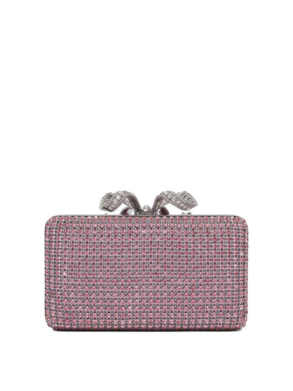 Self-Portrait 'Pink Crystal Box' Clutch