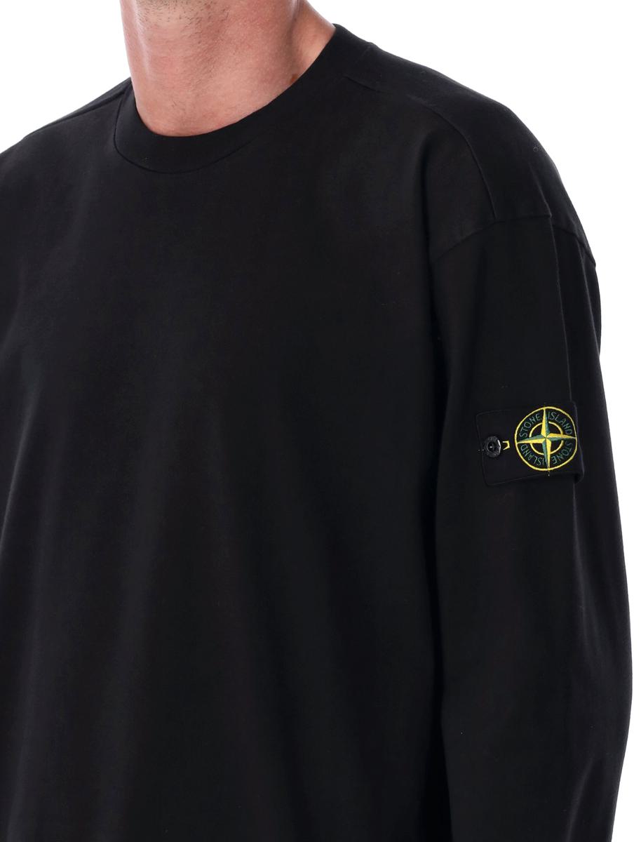 Stone Island Heavy Cotton Crewneck Sweatshirt