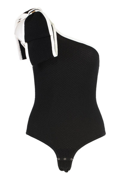 Elisabetta Franchi One-Shoulder Bodysuit