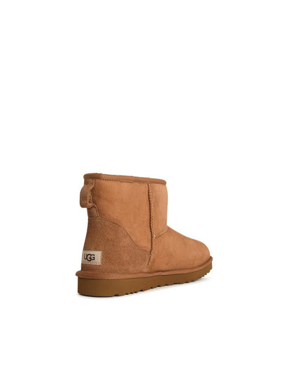 UGG 'Classic Mini' Chestnut Suede Boots