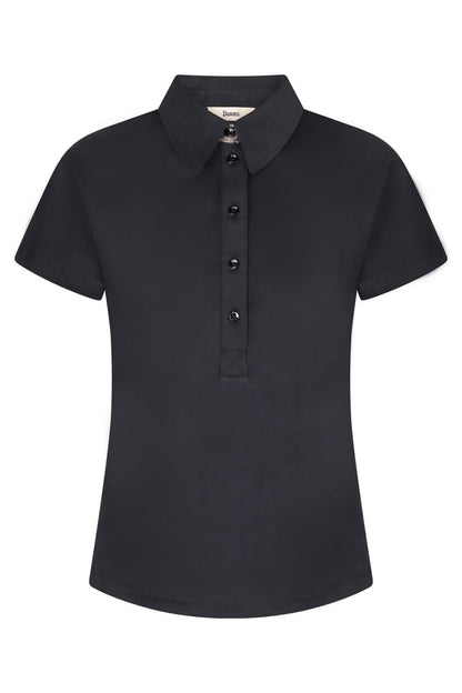 Herno Short Sleeve Cotton Polo Shirt