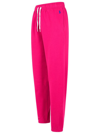 Polo Ralph Lauren Fuchsia Cotton Joggers