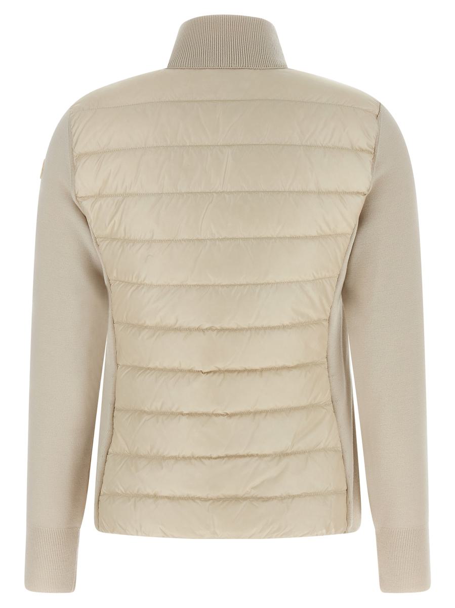 Moncler Two-Material Cardigan