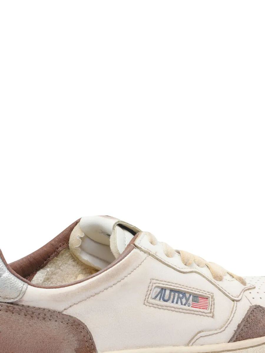 Autry "Sup Vintage Low" Suede Sneakers Shoes