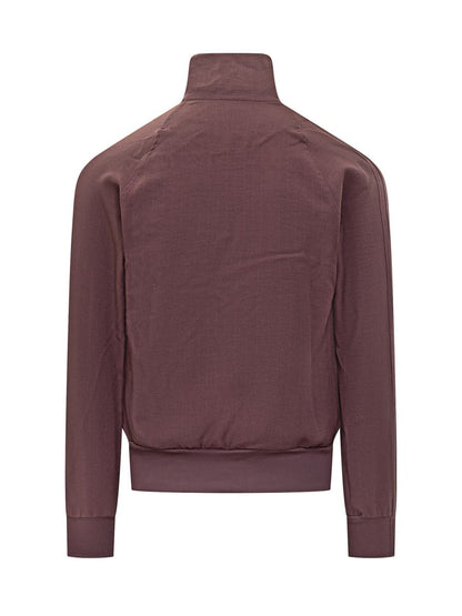 Y-3 Adidas Burgundy Full Zipper Sports Jacket Y-3