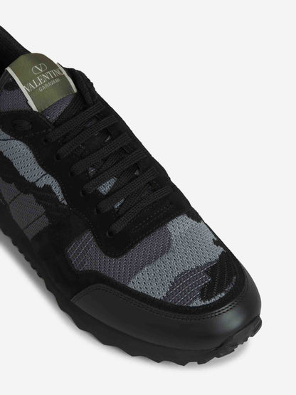 Valentino Garavani Rockrunner Camouflage Sneakers