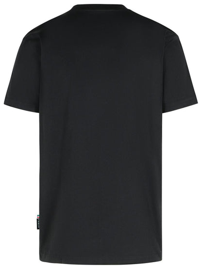 Philipp Plein Black Cotton T-Shirt