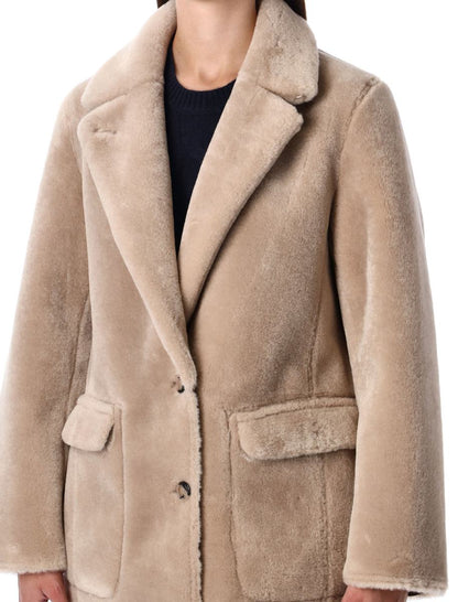 Urbancode Reversible Faux Fur Coat With Suede Interior
