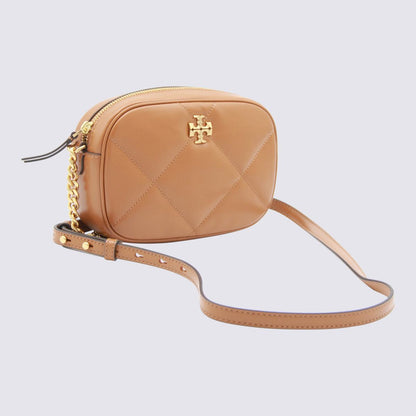 Tory Burch Brown Leather Shoulder Bag