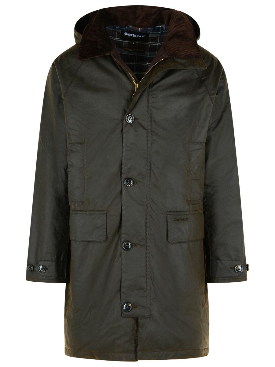 Barbour 'Beudale' Brown Waxed Cotton Parka
