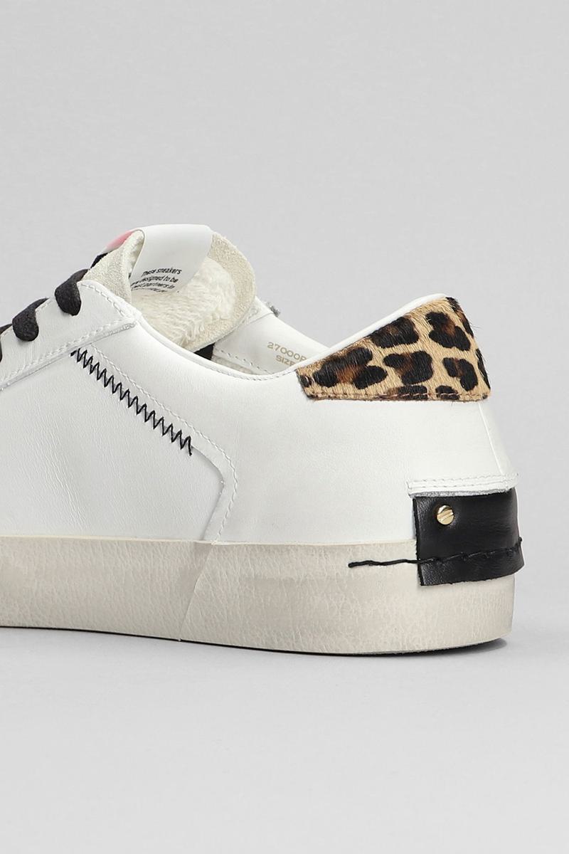 Crime London Distressed Sneakers