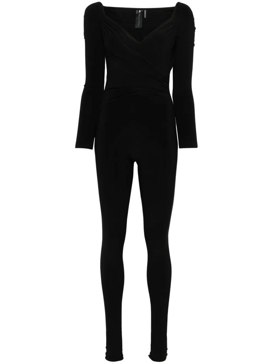Norma Kamali Off The Shoulder Jumpsuit