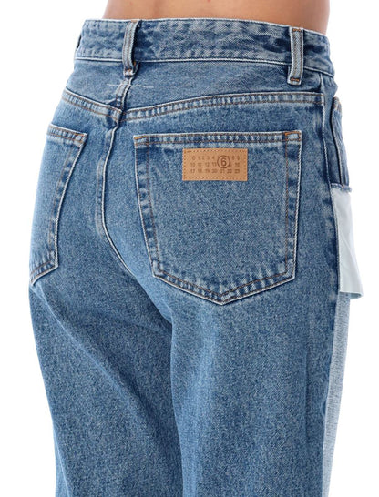 MM6 Maison Margiela Reversed Front Jeans