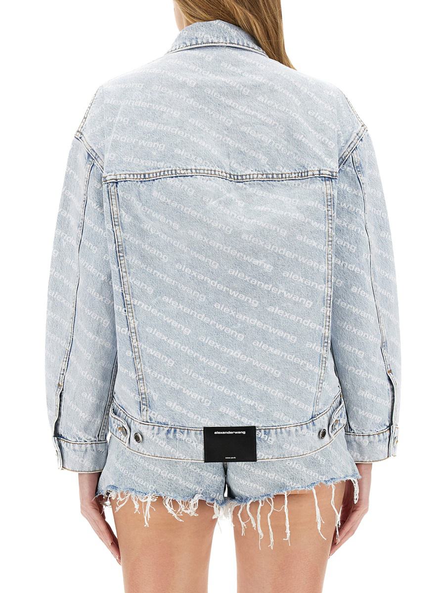 Alexander Wang All Over Logo Jacket