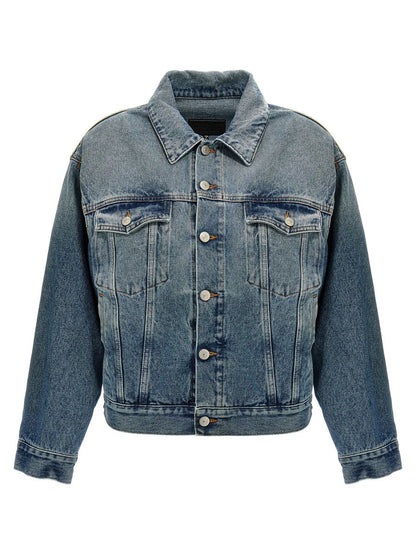 MM6 Maison Margiela Cut-Out Denim Jacket