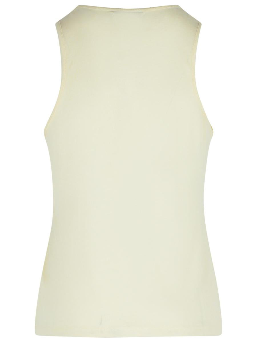 Loulou Studio Ivory Wool Blend Tank Top