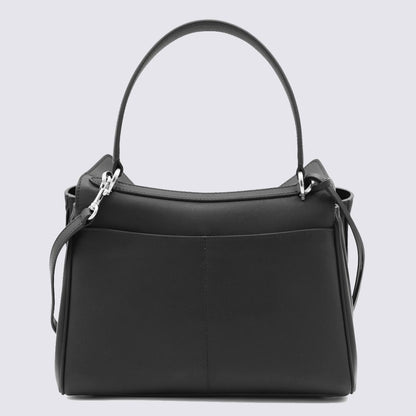 Balenciaga Black Leather Rodeo S Top Handle Bag