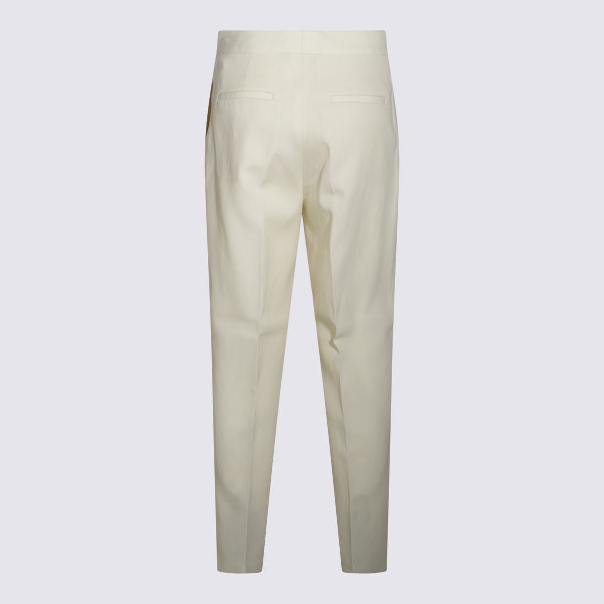 Fabiana Filippi Beige Cotton Pants
