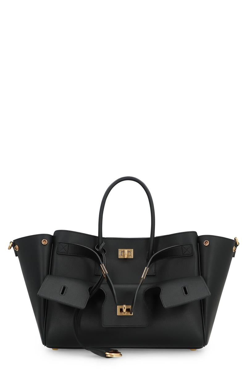 Balenciaga Bel Air Small Leather Carry Bag