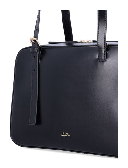 A.P.C. Leather Virginie Box Bag