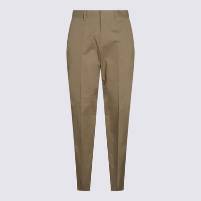 Lardini Beige Cotton Panys