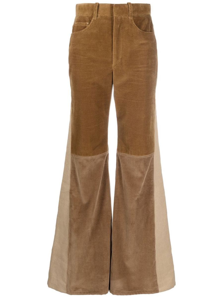 Chloé High-Waisted Flared Trousers
