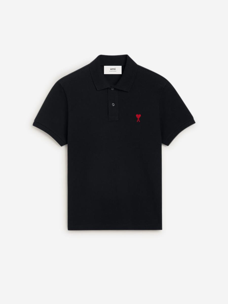 AMI Paris Cotton Heart Polo