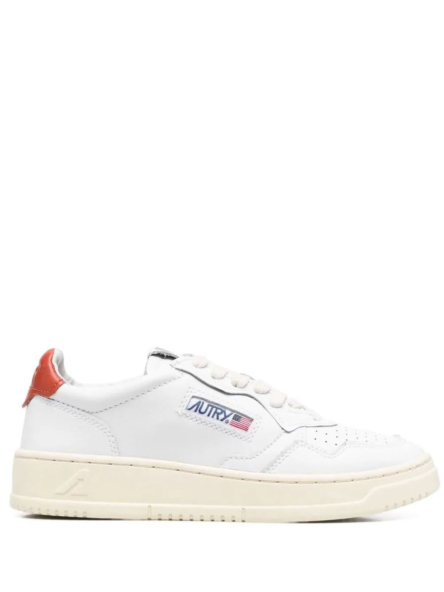 Autry "Medalist Low" Leather Sneakers Shoes