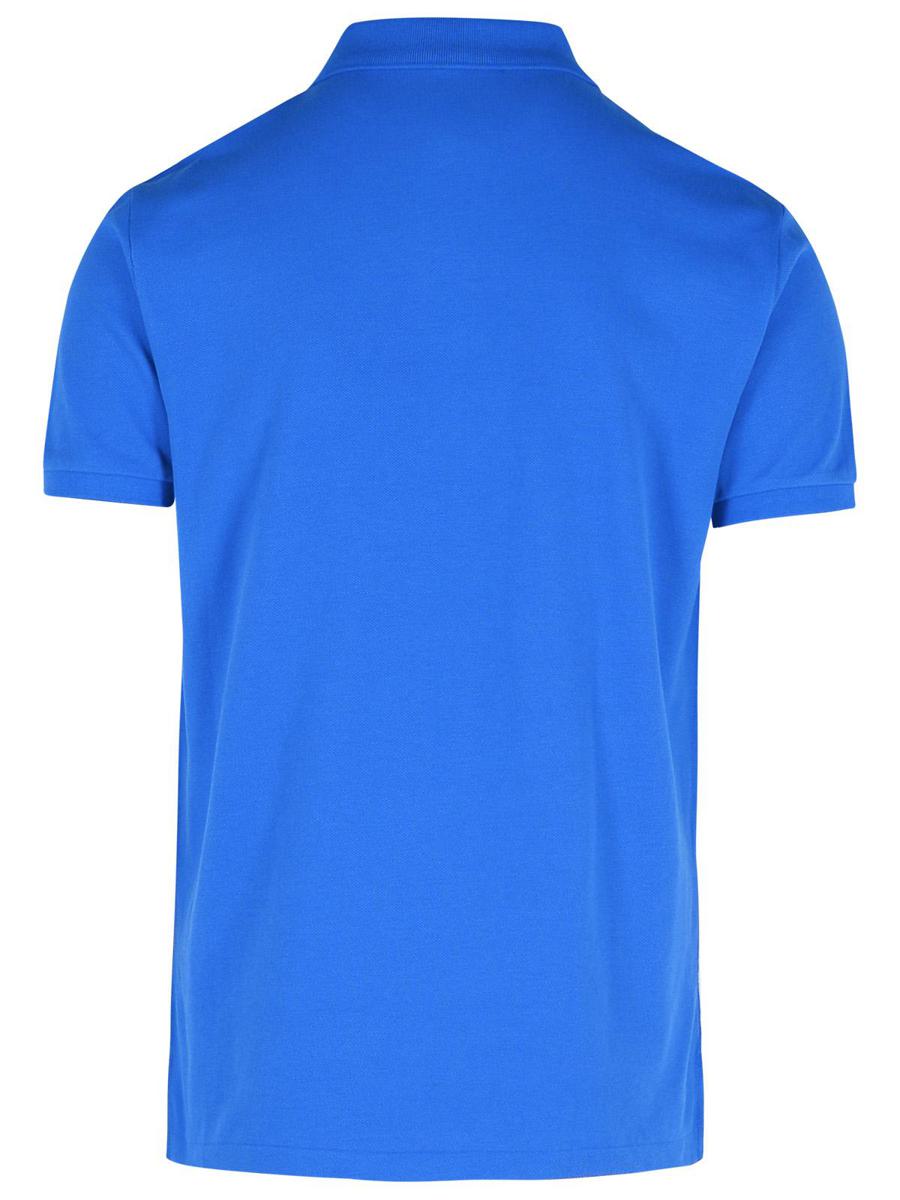 Polo Ralph Lauren Polo Shirt In Blue Cotton