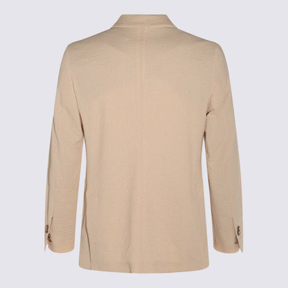 Altea Beige Cotton Blazer