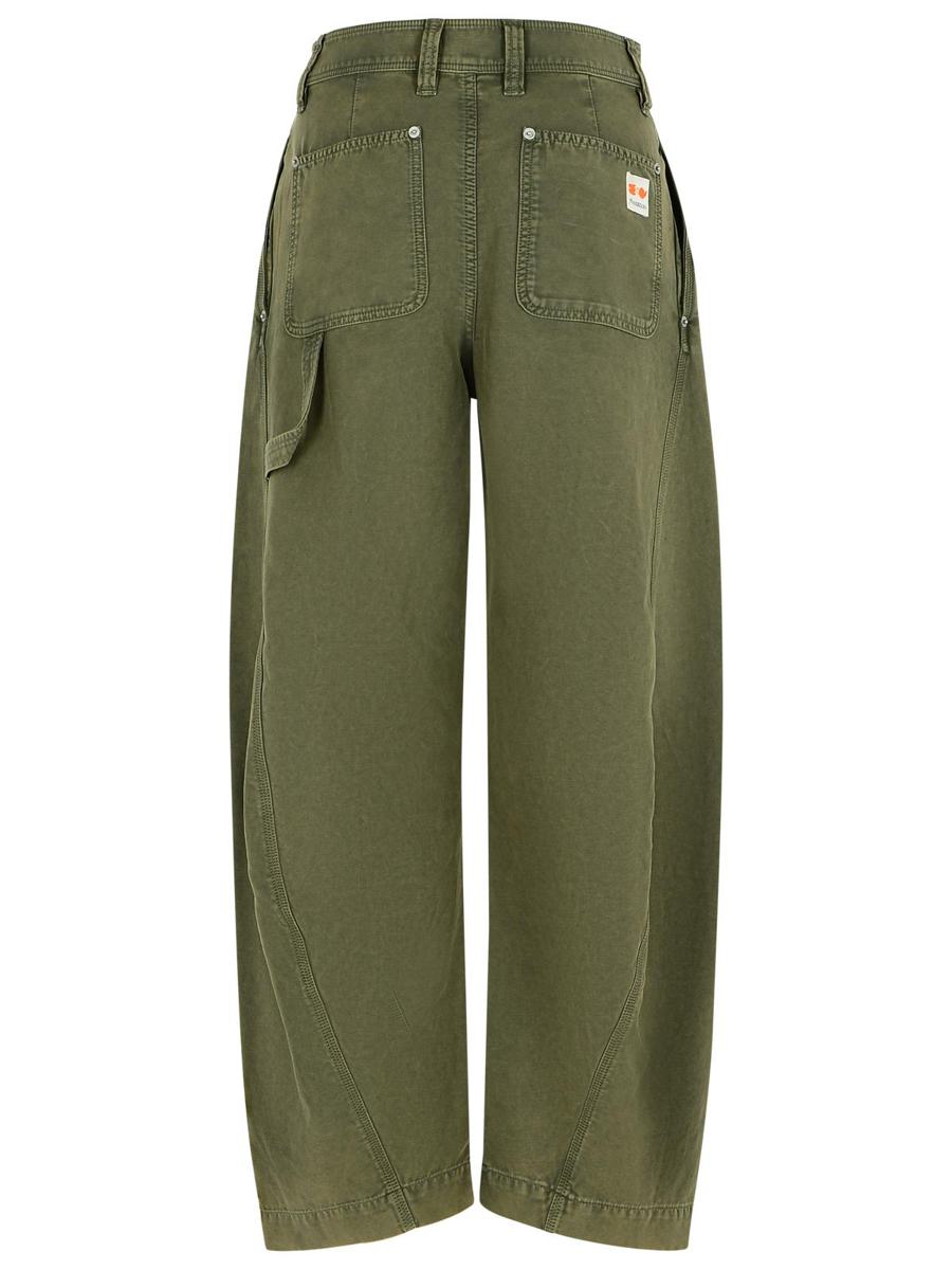 JW Anderson Green Cotton Jeans