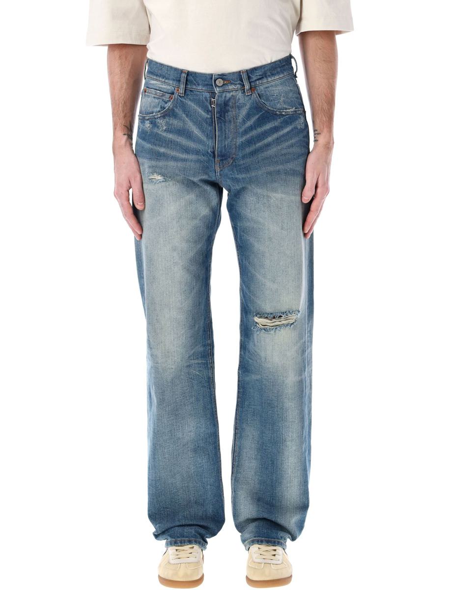 MM6 Maison Margiela Distressed Jeans