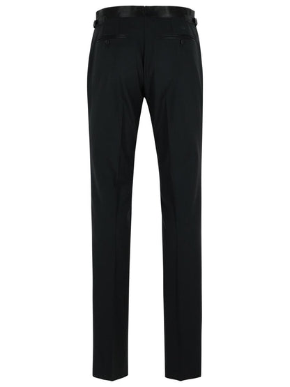 Tom Ford Black Wool Pants