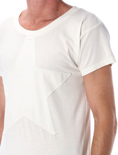 MM6 Maison Margiela Star Patch Fitted Cotton T-Shirt