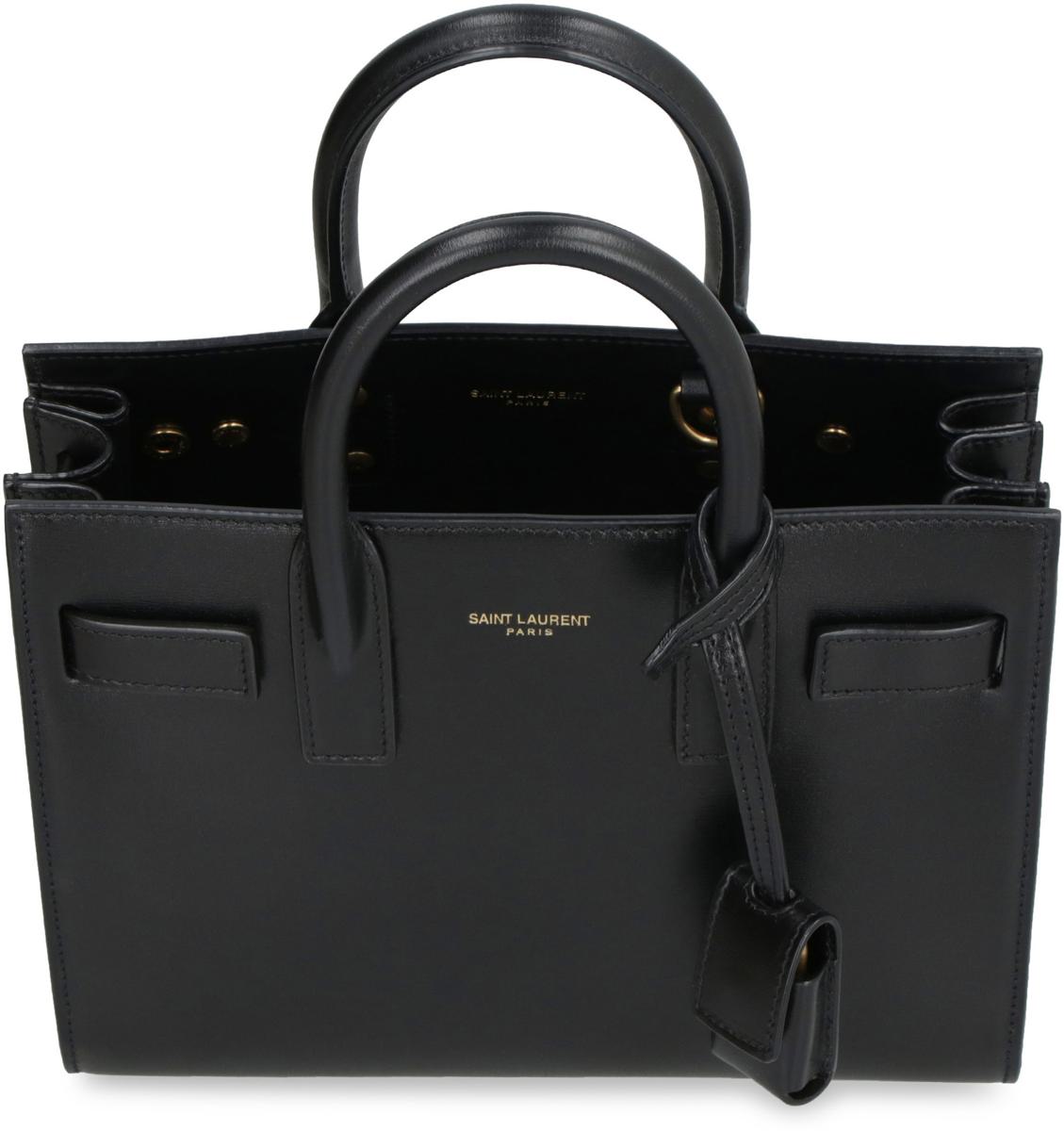 Saint Laurent Sac De Jour Leather Bag