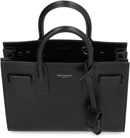 Saint Laurent Sac De Jour Leather Bag