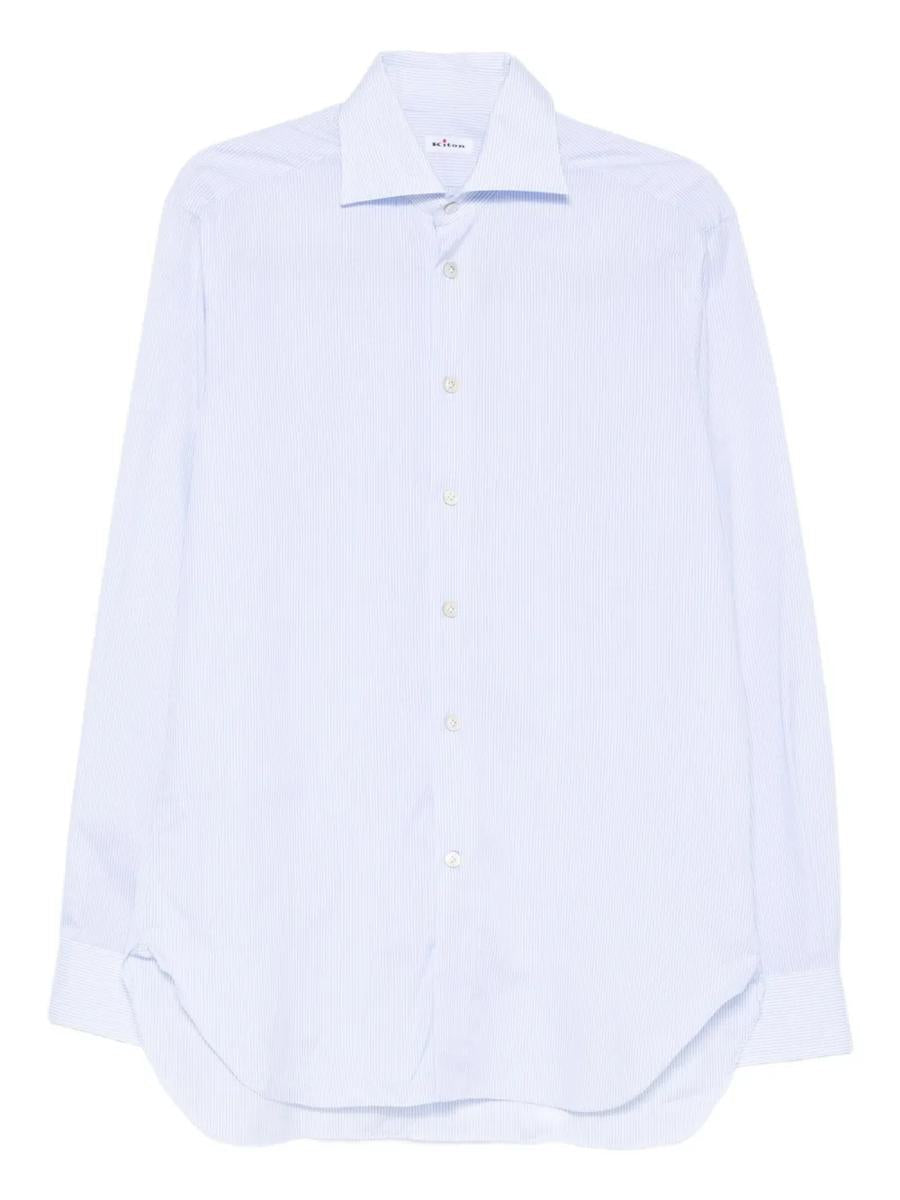 Kiton Striped Cotton Shirt