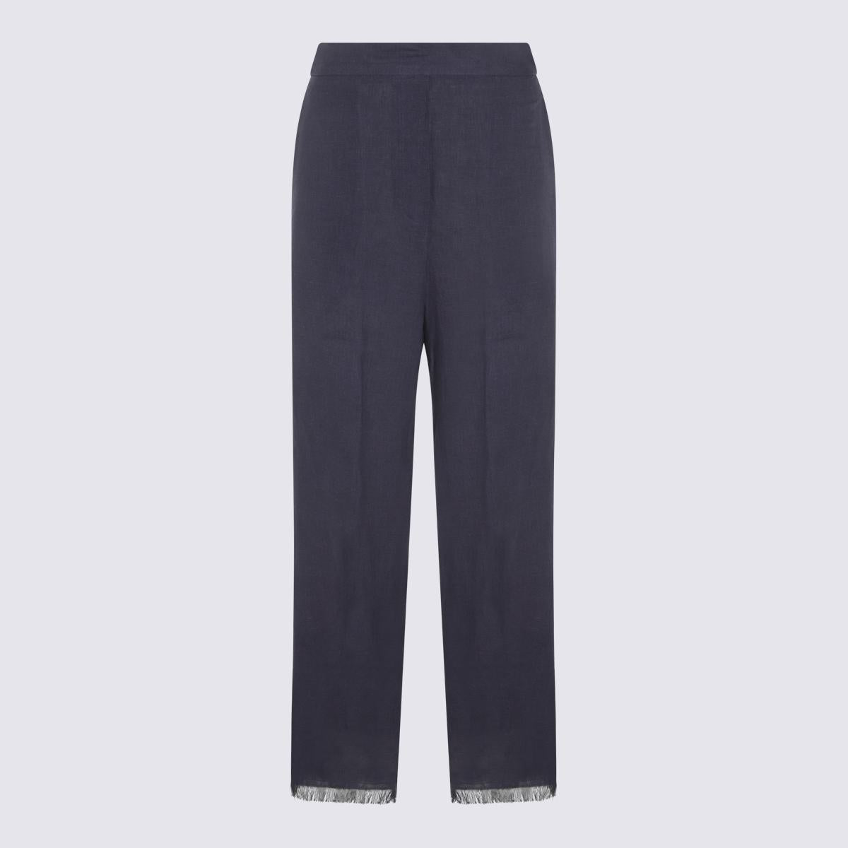 Antonelli Blue Linen Pants