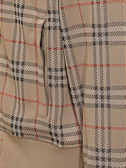 Burberry Burberry Check Pattern Track Jacket