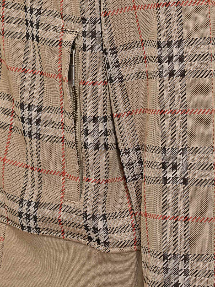 Burberry Burberry Check Pattern Track Jacket